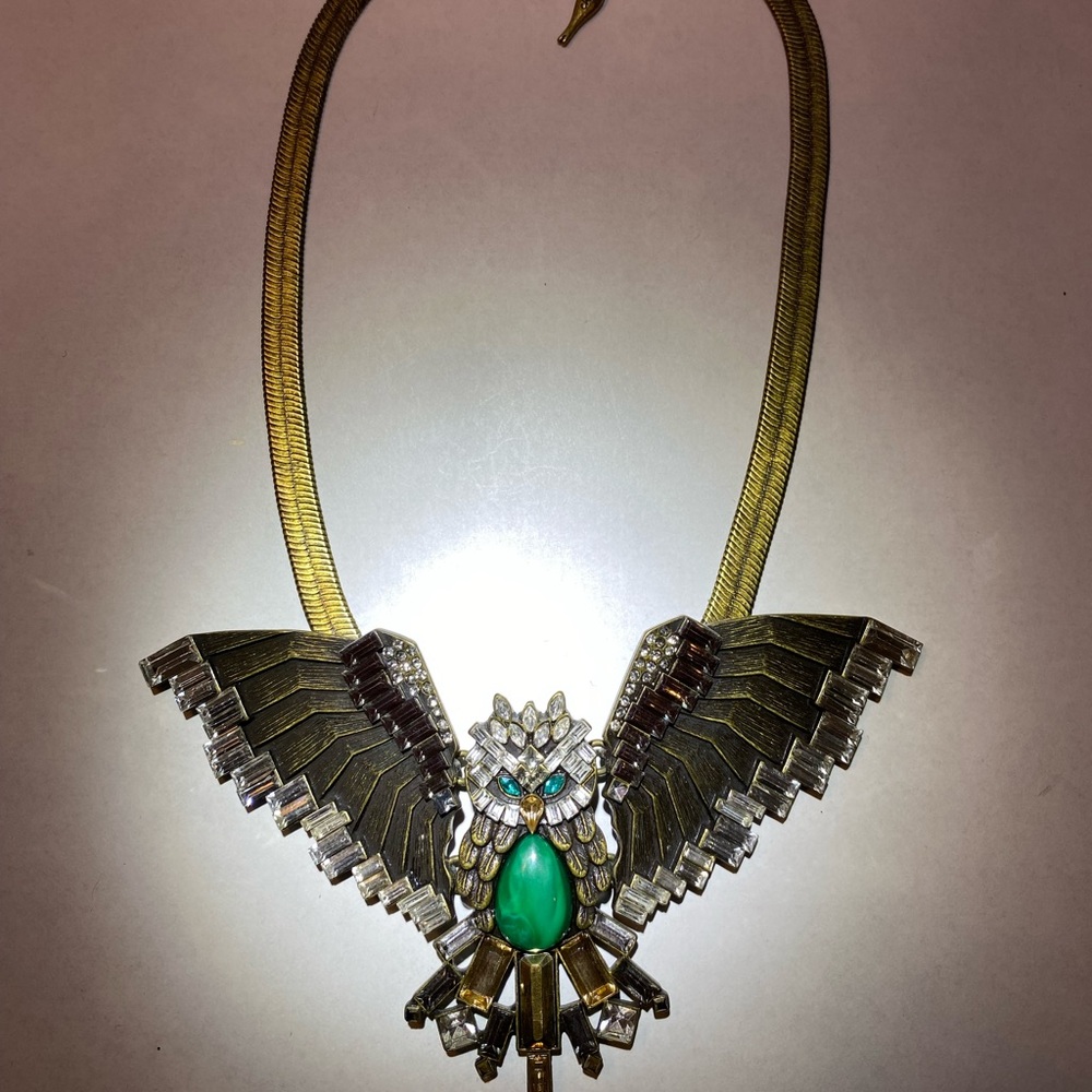 Chloe + Isabel owl necklace